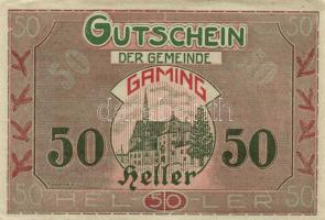 Ausztria 1920. 10db városi szükségpénz T:I-II
Austria 1920. 10 pcs of necessity notes C:UNC-XF