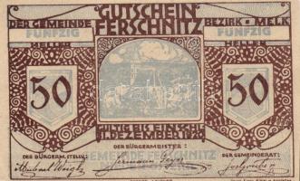 Ausztria 1920. 10db városi szükségpénz T:I-II
Austria 1920. 10 pcs of necessity notes C:UNC-XF