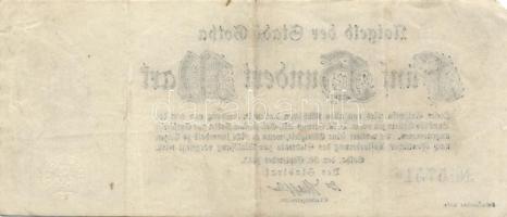 Német Birodalom / Weimari Köztársaság / Gotha 1922. 500M (5x) T:III
German Empire / Weimar Republic ...