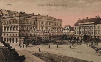 Arad, Színház, Nagy Lajos szállodája, múzeum / theatre, hotel, museum (gluemark)