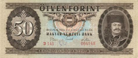 1969. 50Ft + 1975. 50Ft + 1980. 50Ft + 1983. 50Ft + 1986. 50Ft + 1989. 50Ft T:I-,II,III