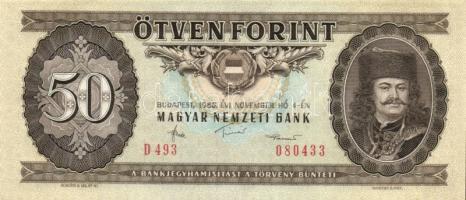 1969. 50Ft + 1975. 50Ft + 1980. 50Ft + 1983. 50Ft + 1986. 50Ft + 1989. 50Ft T:I-,II,III