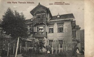 Abbazia Villa Maria Theresia, stop of Slatina tram (b)