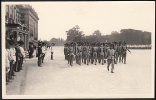 cca 1910 Magyar csendőrök Bécsben / HUngarian gendarmes in Wien