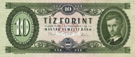 1969. 20Ft (2x) egymás utáni sorszámmal T:I + 1975. 10Ft (2x) egymás utáni sorszámmal T:II-