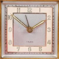 cca 1930 Jelzés nélküli utazó óra szép állapotban / cca 1930 Trawellers watch