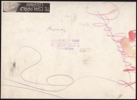 cca 1940 Te csak pipálj Ladányi című magyar film egy jelenete. 18x25 cm