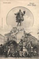 Szeged Kossuth szobor (kis szakadás / small tear)