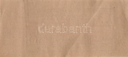 1925. Miskolczi Orth. Izr. Hitközség értékjegye 1 aranyfillérről T:II