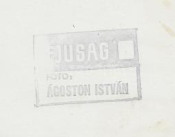 cca 1970-1980 A Magyar Ifjúság című megszűnt lap archívumából három életkép. Egyik hátoldalán pecsét...