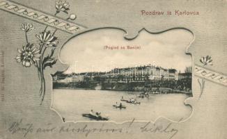 Károlyváros, Karlovac; competition, floral (small tear)