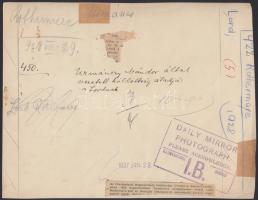 1928 Az Országzászló Nagybizottság küldöttsége Urmánczy Nándor vezetésével 1928 augusztusában London...