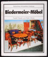 Battenberg biedermeier bútorkatalógus Rudolf Pressler-Robin Straub: Biedermeier Möbel. 1991. Battenebrg 204p.