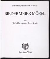 Battenberg biedermeier bútorkatalógus Rudolf Pressler-Robin Straub: Biedermeier Möbel. 1991. Battene...