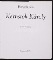 Horváth Béla: Kernstok Károly. Bp., 1997. 230p