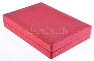 ~1970 "A Vízgazdálkodás Kiváló Dolgozója" kitüntetés miniatűrrel dísztokban T:1