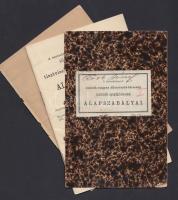 A szabadalmazott osztrák-magyar államvasút-társaság tisztviselői nyugdíjintézetének alapszabályai 32p. (borító lejár)