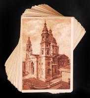 Tündérvásár Nagy-Magyarországért közel 100 db kártya hazai műemlékek, híres épületek képes ismertető kártyái. Közel 100 db.