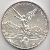 Mexikó 2001. 1 Onza Ag (31.1g/0.999) T:BU Mexico 2001. 1 Onza Ag (31.1g/0.999) T:BU