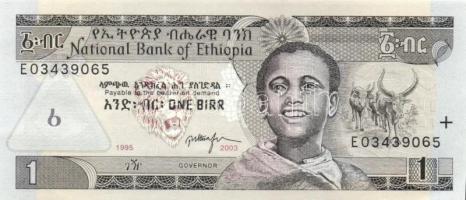 Etiópia 2003. 1B (4x) egymás utáni sorszámmal T:I-,II
Ethiopia 2003. 1 Birr (4x) sequential serials ...