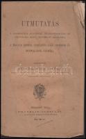 Paulekovich Gyula: Útmutatás a szabadalmak elnyerése, meghosszabítása és átruházása körül követendő eljárásról Bp., 1877. Franklin 16p. (foltos)