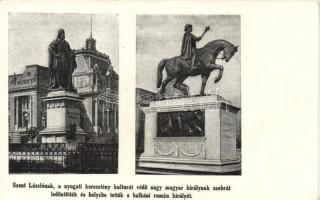 Nagyvárad, Szent László és I. Ferdinánd szobra, irredenta / statue of Saint Ladislaus I and Ferdinand I
