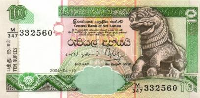 Fülöp-szigetek/Guyana/Holland Antillák/Srí Lanka 10db modern bankjegy T:I,I-
Philippines/Guyana/Neth...