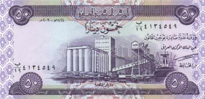 Irak 8db modern bakjegy T:I,I-
Iraq 8pcs of modern banknotes C:UNC,AU