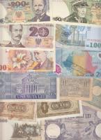 Fülöp-szigetek/Lengyelország/Románia/Törökország 22db modern bankjegy T:vegye Philippines/Poland/Romania/Turkey 22pcs of modern banknotes C:mixed