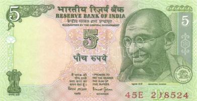 India/Pakisztán 11db modern bankjegy T:I,I- tűlyukak
India/Pakistan 11pcs of modern banknotes C:UNC,...