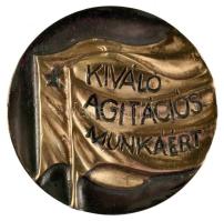 ~1960. "Kiváló Agitációs Munkáért" Br emlékérem dísztokban T:2