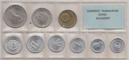 1979. 2f-10Ft 9db klf érmés forgalmi sor fóliatokban T:1