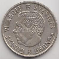 Svédország 1962. 2K Ag "VI. Gusztáf" T:2-
Sweden 1962. 2 Kronor Ag "Gustaf VI" C...