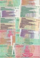 Horvátország 1991-1993. 1D-100.000D (24x) T:I
Croatia 1991-1993. 1 Dinar - 100.000 Dinara (24x) C:UN...