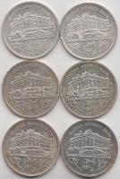 1992. 200Ft Ag "MNB" (6x) T:2