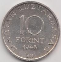 1948. 10Ft Ag "Széchenyi" T:1-