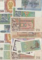 Burma 18db vegyes bankjegy T:I
Burma 18pcs of mixed banknotes C:UNC