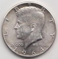 Amerikai Egyesült Államok 1964. 1/2$ Ag "Kennedy" T:1-
USA 1964. 1/2 Dollar Ag "Kenne...
