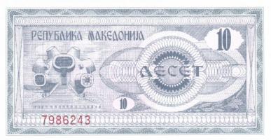 Macedónia 9db modern bankjegy T:I
Macedonia 9pcs of modern banknotes C:UNC