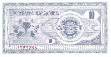 Macedónia 9db modern bankjegy T:I
Macedonia 9pcs of modern banknotes C:UNC