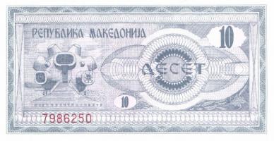 Macedónia 9db modern bankjegy T:I
Macedonia 9pcs of modern banknotes C:UNC