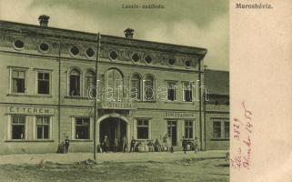 Maroshévíz, László szálloda, étterem, sörcsarnok / hotel, restaurant, beer hall