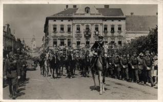 Szatmárnémeti bevonulás, Horthy / entry of the Hungarian troops (EB)