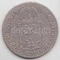 Ausztria 1849A 6Kr Ag T:3
Austria 1849A 6 Kreuzer Ag C:F