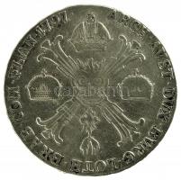 Ausztria / magyar verdejel 1797. Korona Tallér Ag "Ferenc" Nagybánya (29.39g) T:2-
Austria...