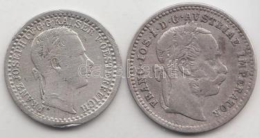 Ausztria 1864A 5Kr Ag + 1872. 10Kr Ag "Ferenc József" T:2-,3
Austria 1864A 5 Kreuzer Ag + ...