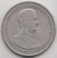 1930. 5P Ag "Horthy-jobbra" T:2-,3
