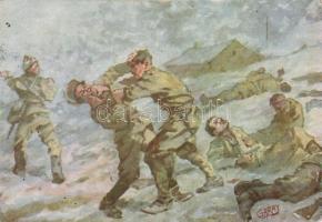 Military WWII Pál Burgucs in battle s: Garay