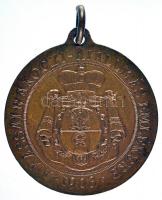 1896. "I. Ferencz József / Millenniumi emlék" emlékérem T:2 + 1903. "A Kassai Rákóczi...