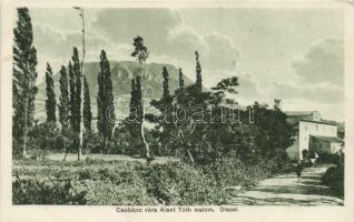 Csobánc, vár, Tóth malom